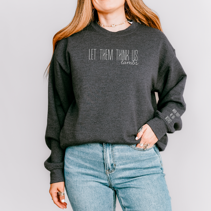 We Are Wolves | The Ashen Series Embroidery Sweatshirt