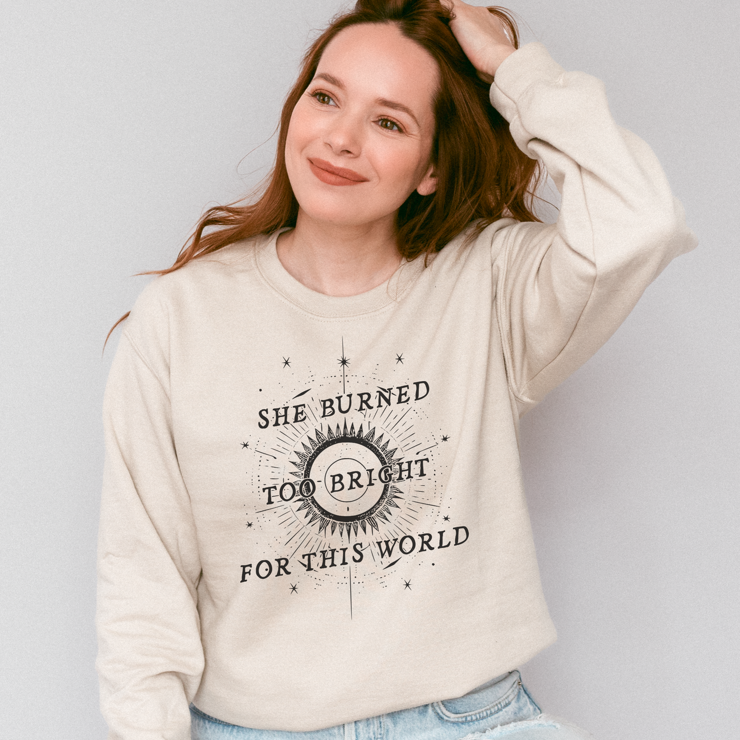 Burned Too Bright | Wuthering Heights Sweatshirt