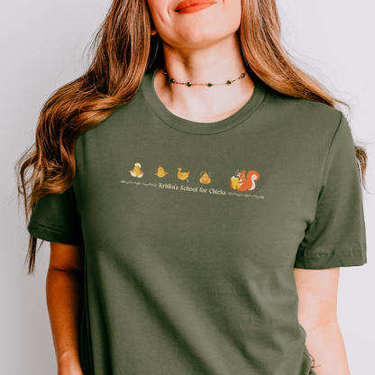 Kirtka's School for Chicks | The Ashen Series Tee