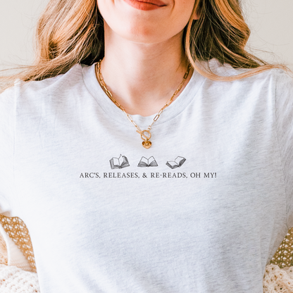 ARC's Releases & Re-Reads T-Shirt