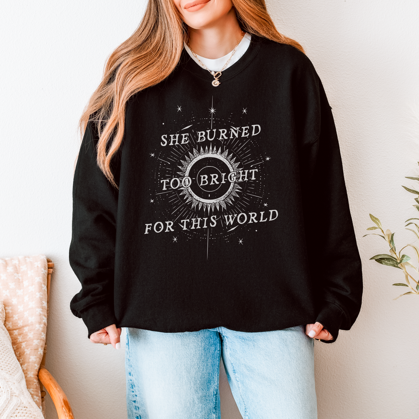 Burned Too Bright | Wuthering Heights Sweatshirt