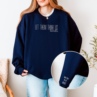 We Are Wolves | The Ashen Series Embroidery Sweatshirt