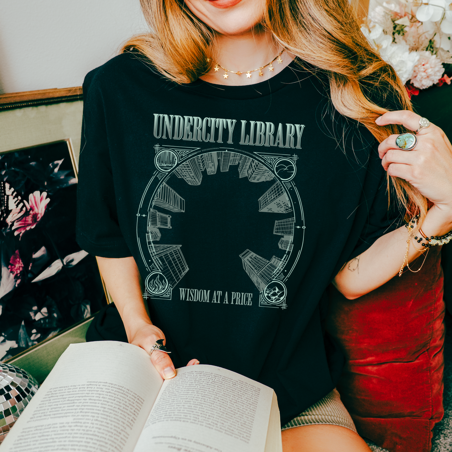 Undercity Library | When the Moon Hatched T-Shirt