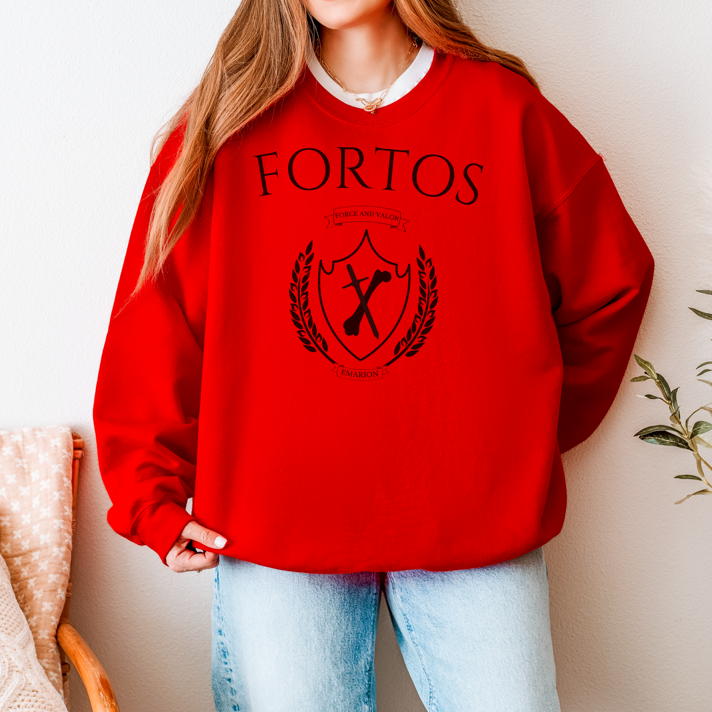 Fortos Collegiate | Kindred's Curse Saga Sweatshirt