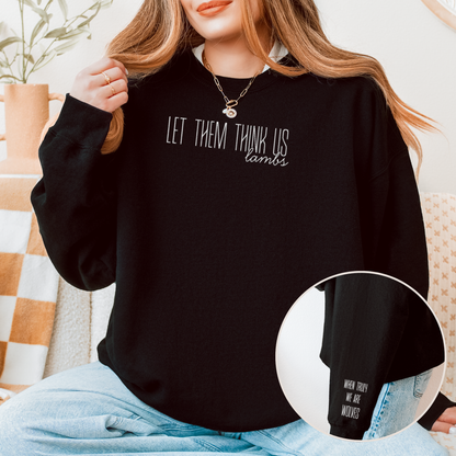 We Are Wolves | The Ashen Series Embroidery Sweatshirt