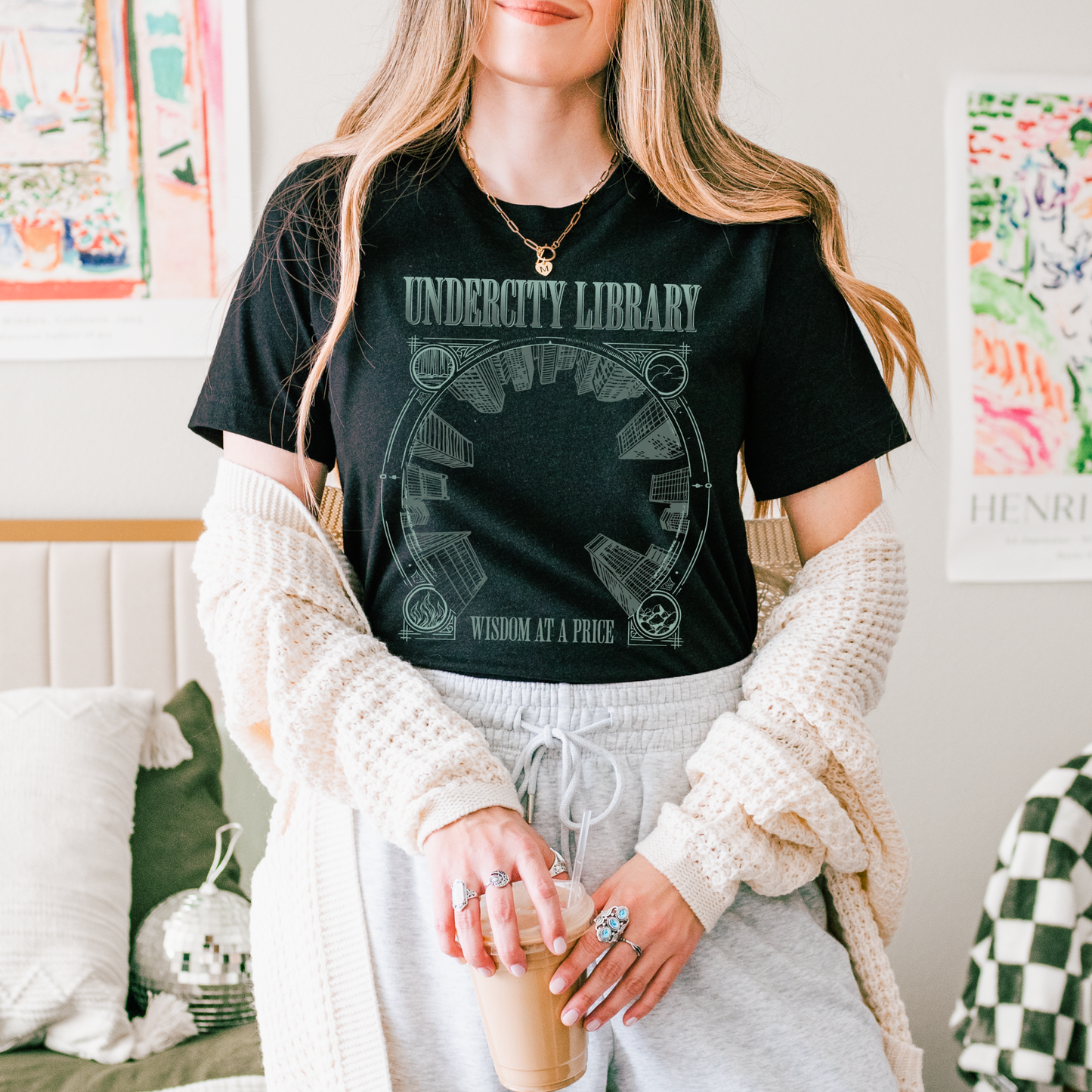 Undercity Library | When the Moon Hatched T-Shirt