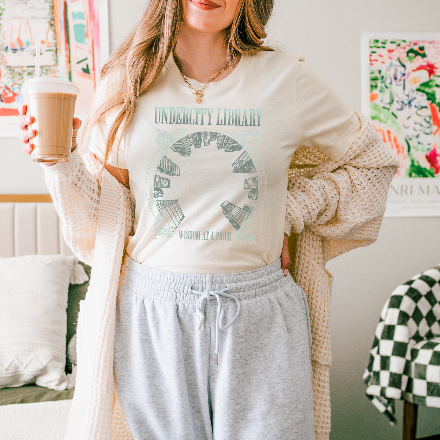 Undercity Library | When the Moon Hatched T-Shirt