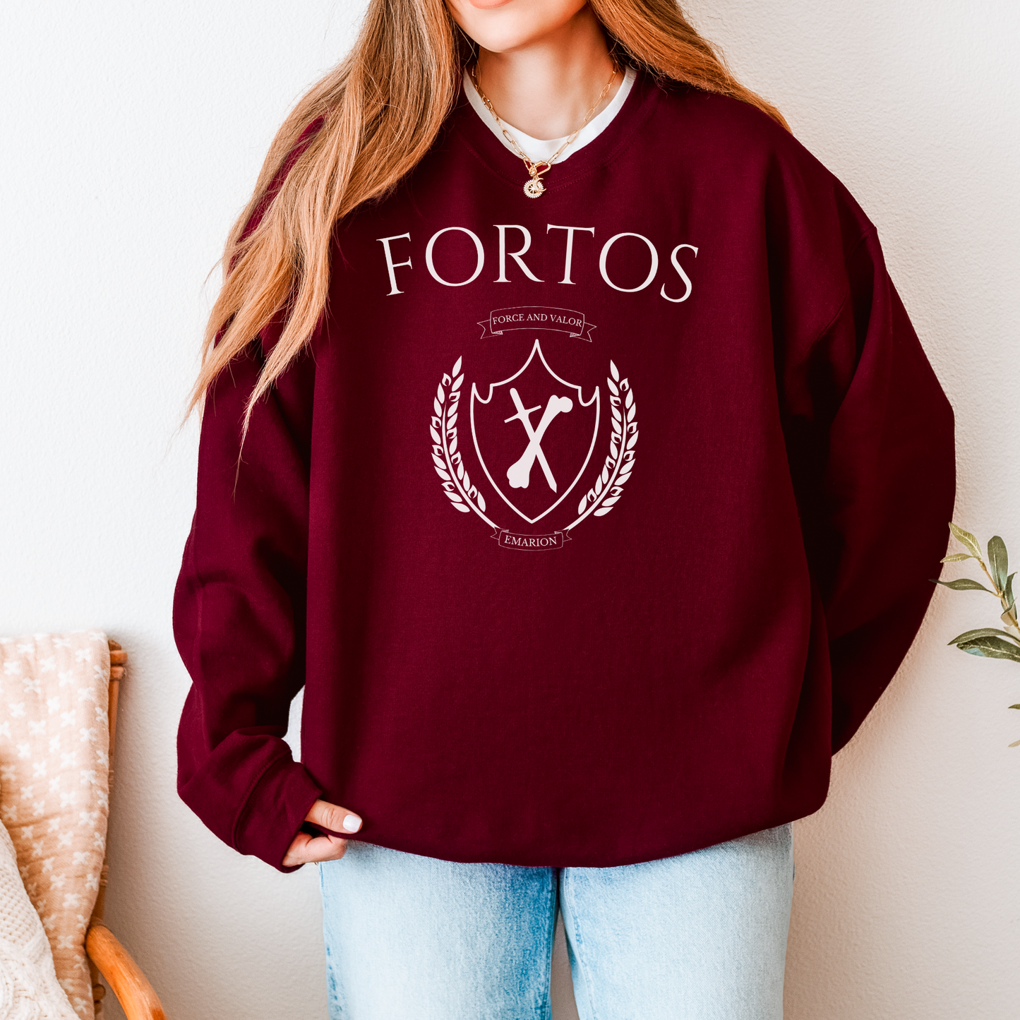 Fortos Collegiate | Kindred's Curse Saga Sweatshirt