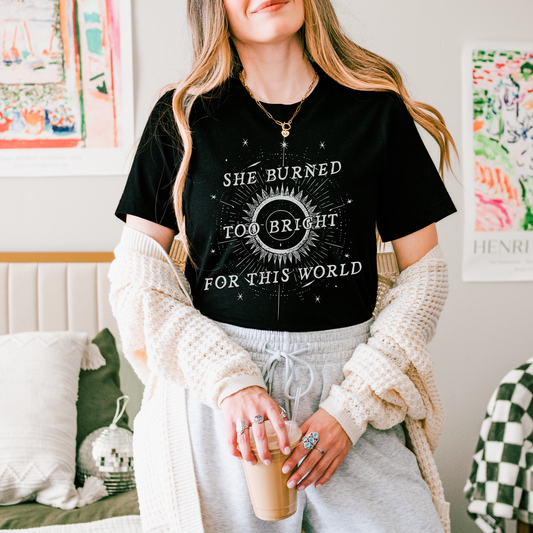 Burned Too Bright | Wuthering Heights T-Shirt