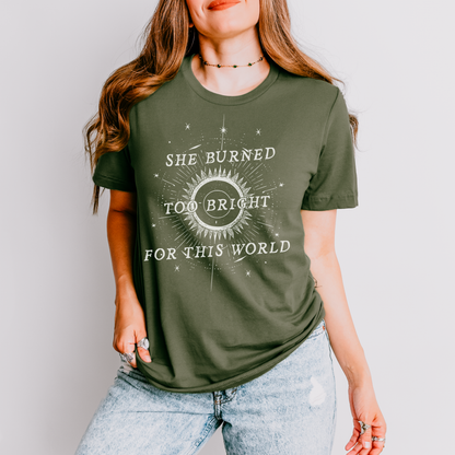 Burned Too Bright | Wuthering Heights T-Shirt