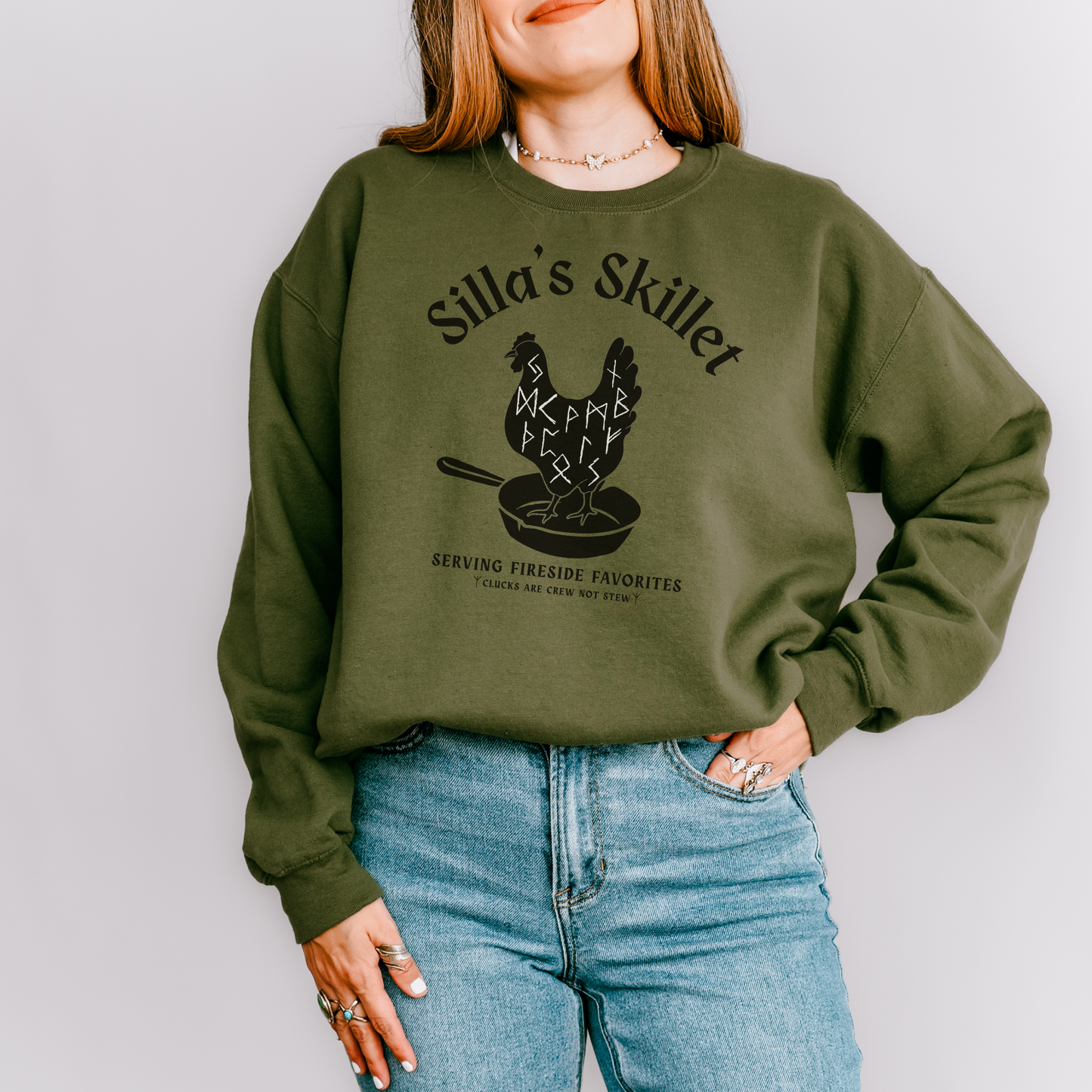 Silla's Skillet | The Ashen Series Sweatshirt