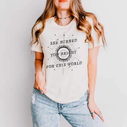 Burned Too Bright | Wuthering Heights T-Shirt