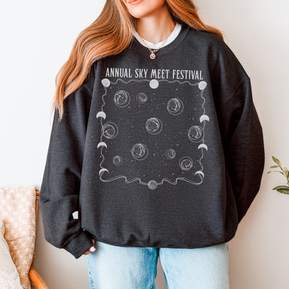 Sky Meet Festival | When The Moon Hatched Sweatshirt