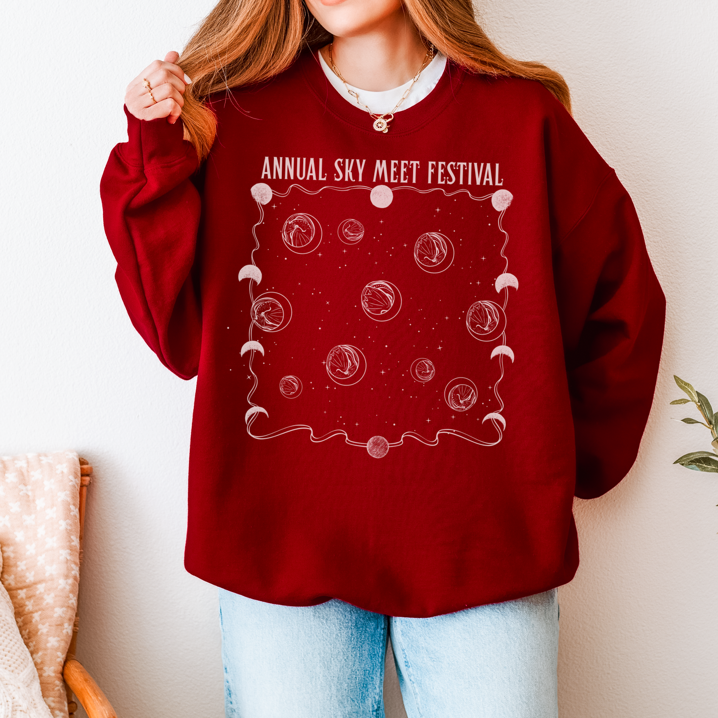 Sky Meet Festival | When The Moon Hatched Sweatshirt