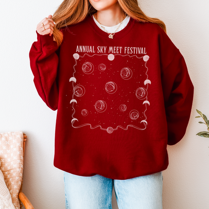 Sky Meet Festival | When The Moon Hatched Sweatshirt