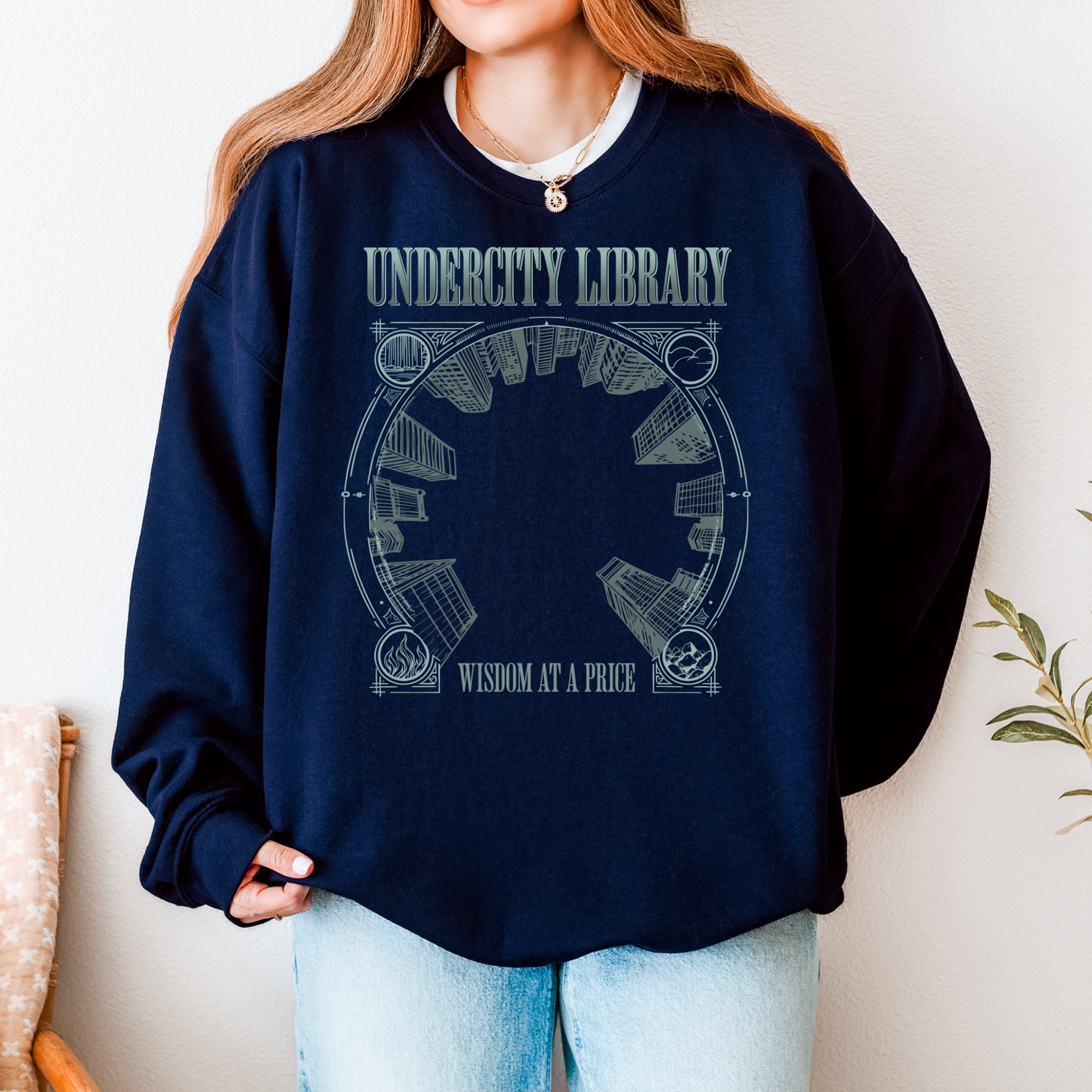 Undercity Library | When The Moon Hatched Sweatshirt