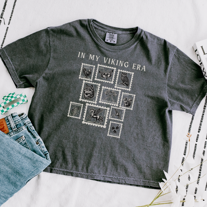 In My Viking Era | The Ashen Series Crop Top