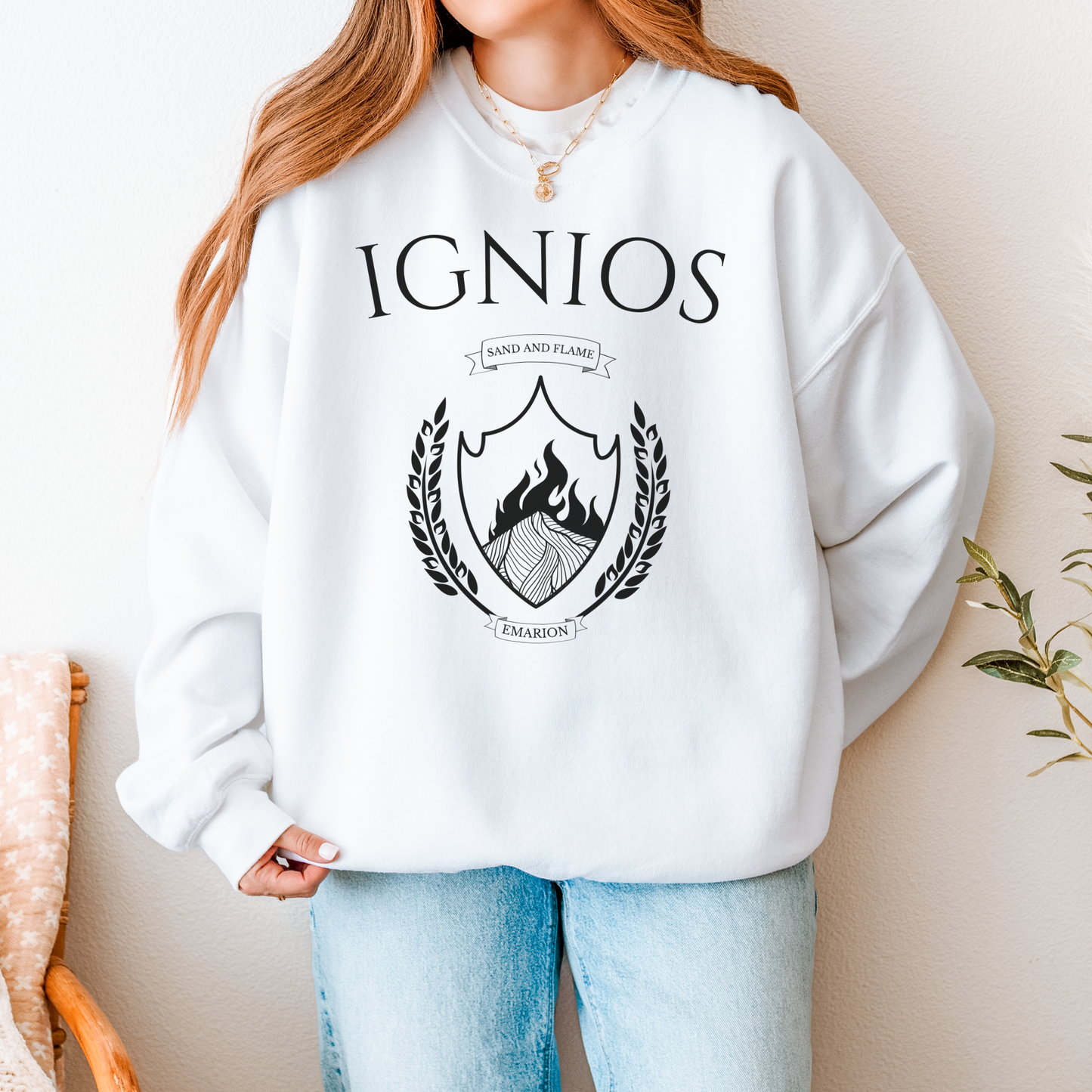 Ignios Collegiate | Kindred's Curse Saga Sweatshirt