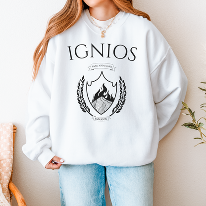 Ignios Collegiate | Kindred's Curse Saga Sweatshirt