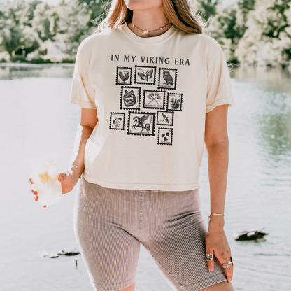 In My Viking Era | The Ashen Series Crop Top