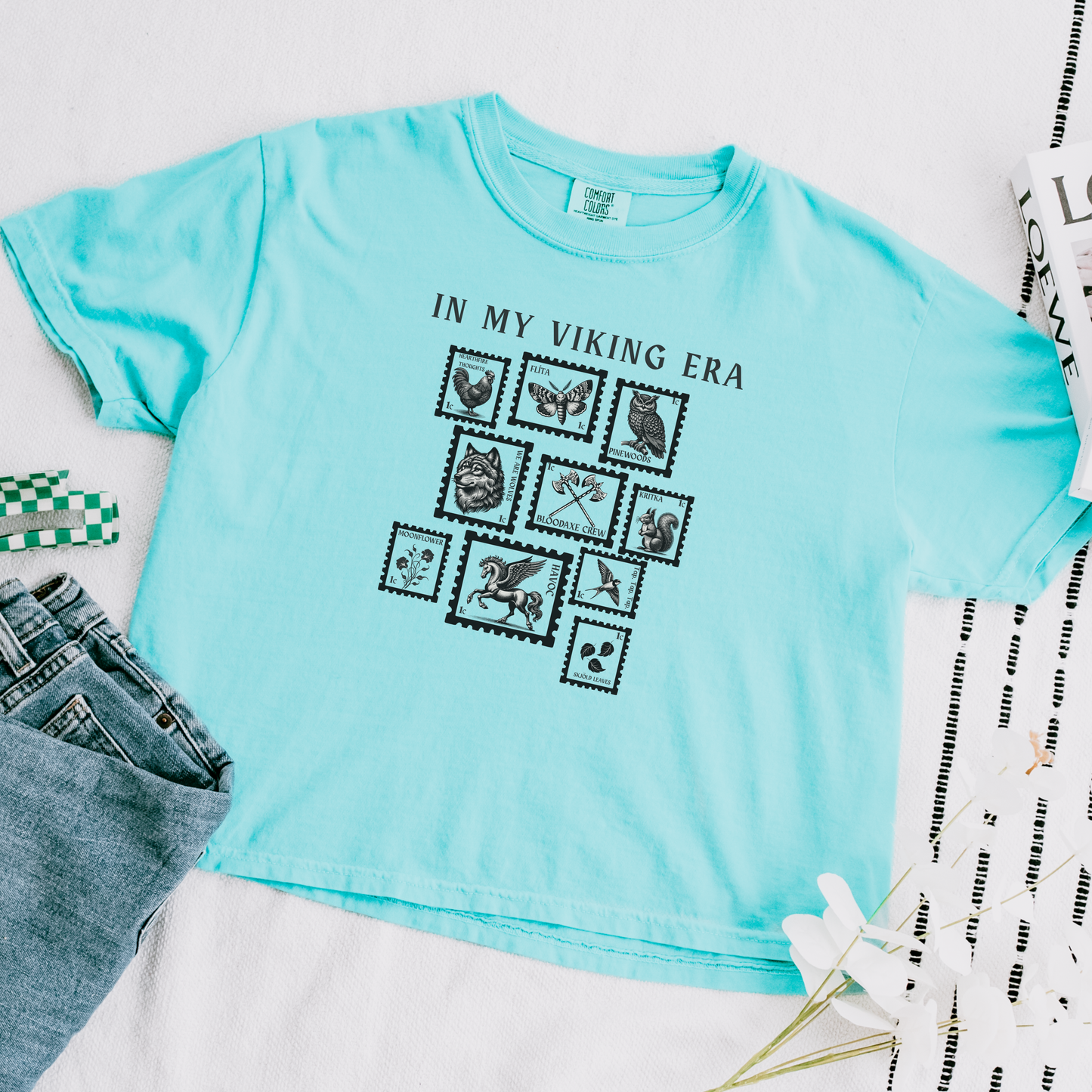 In My Viking Era | The Ashen Series Crop Top