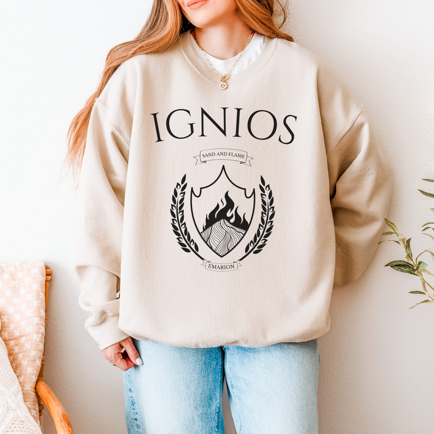 Ignios Collegiate | Kindred's Curse Saga Sweatshirt