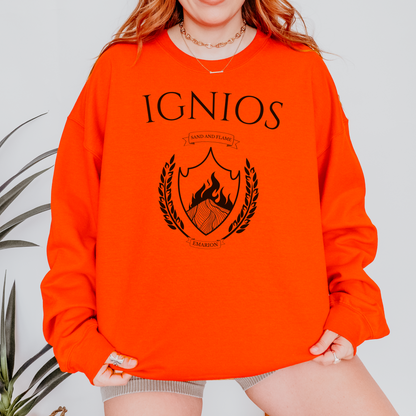 Ignios Collegiate | Kindred's Curse Saga Sweatshirt