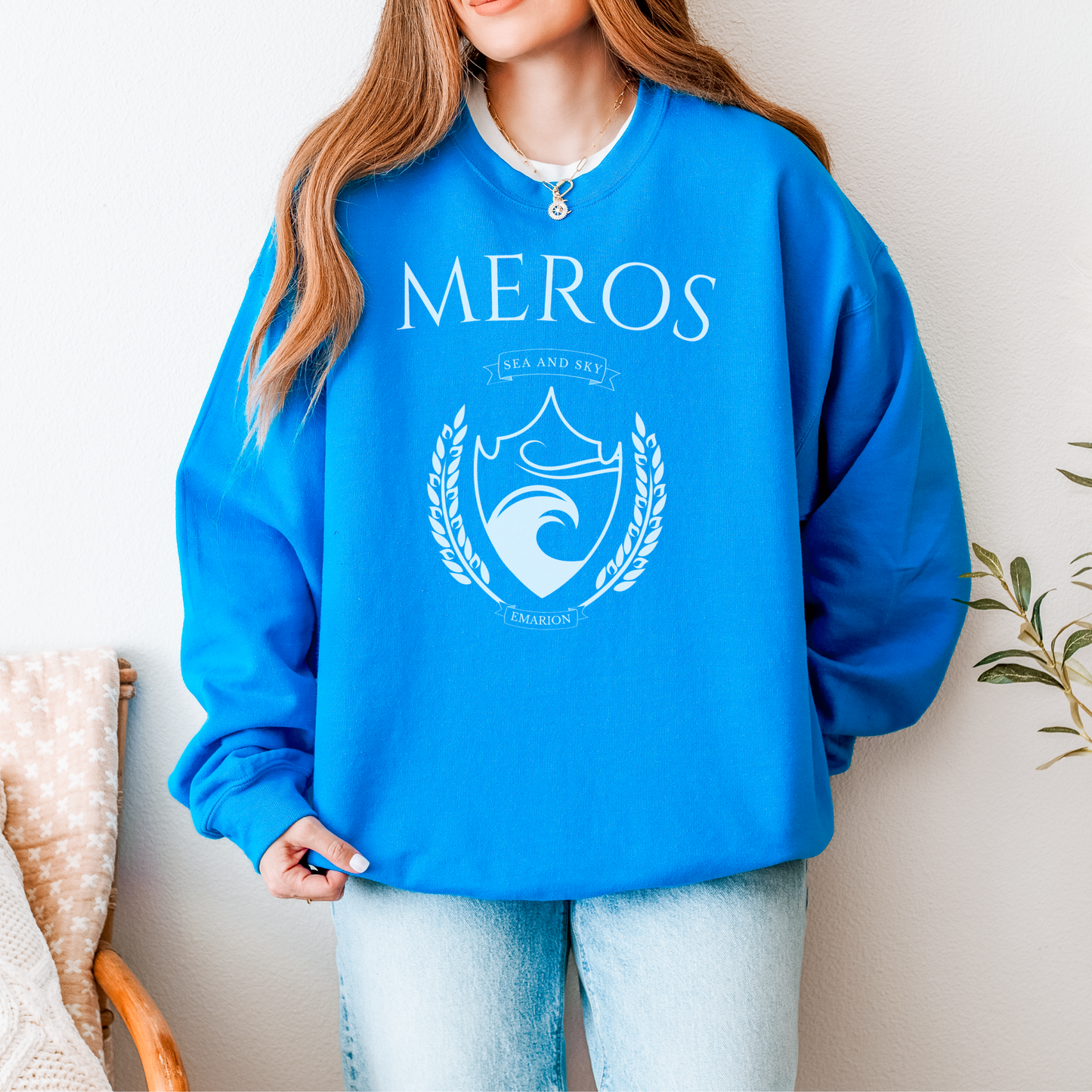 Meros Collegiate | Kindred's Curse Saga Sweatshirt