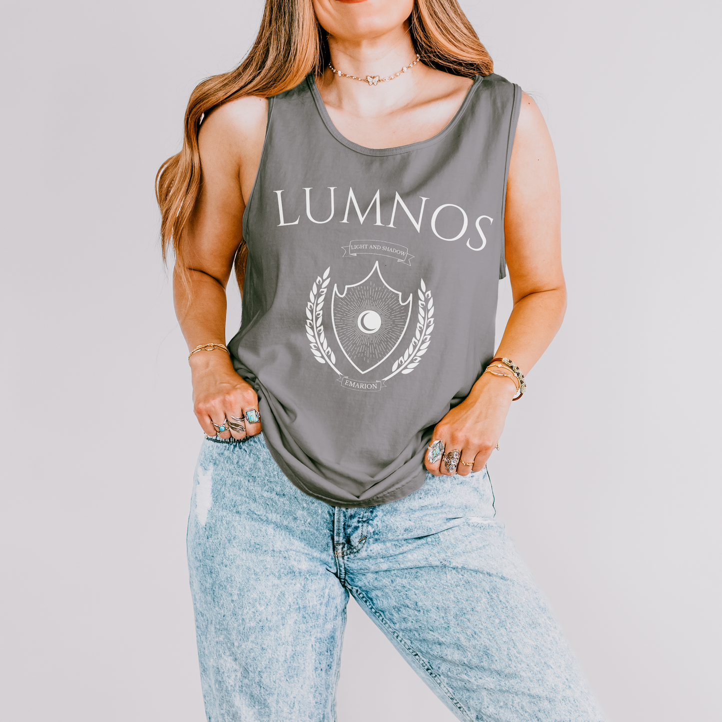 Lumnos Collegiate | Kindred's Curse Saga Tank Top