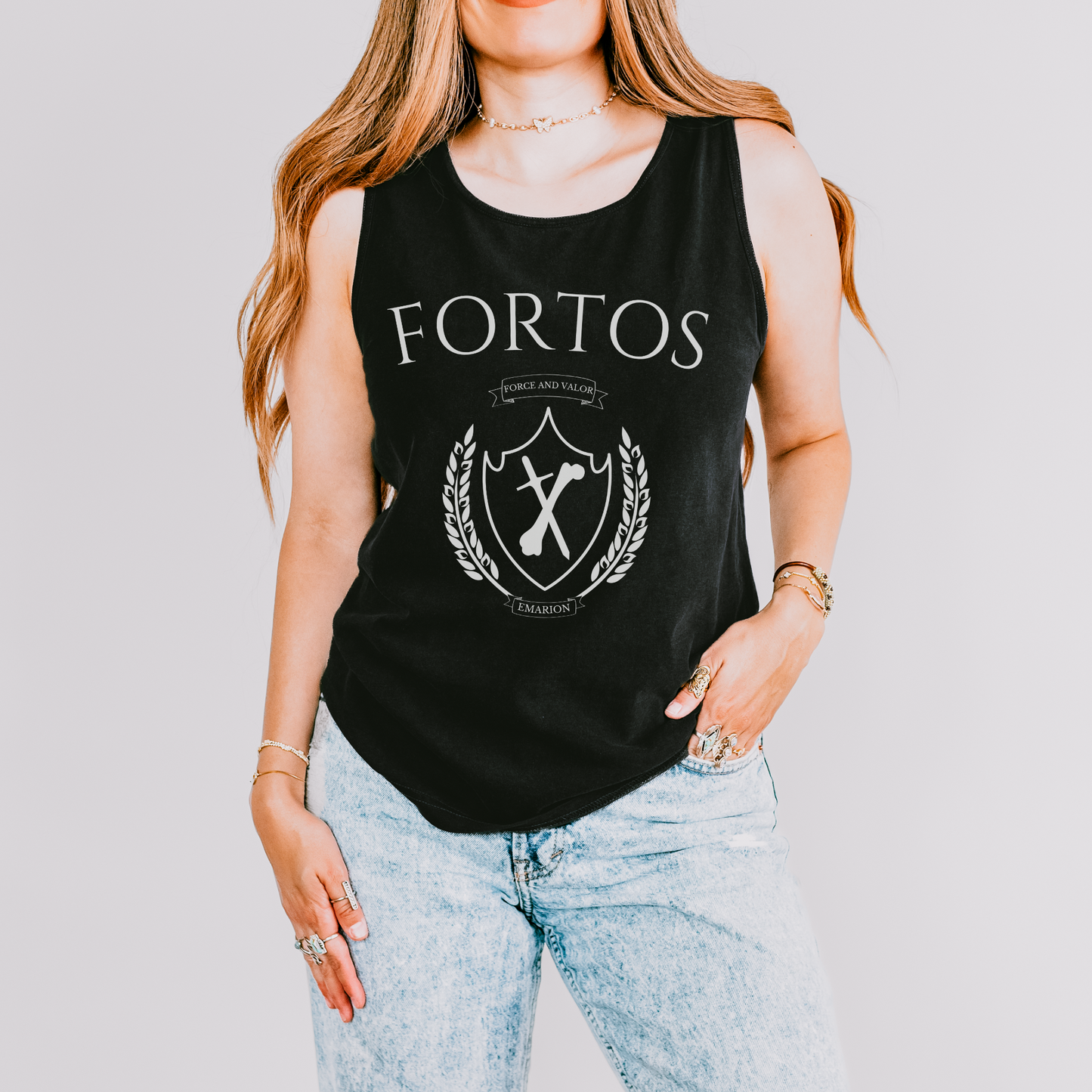 Fortos Collegiate | Kindred's Curse Saga Tank Top