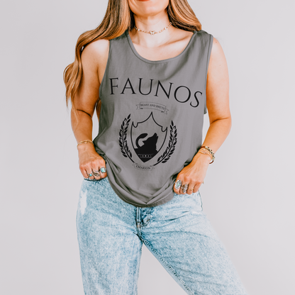 Faunos Collegiate | Kindred's Curse Saga Tank Top