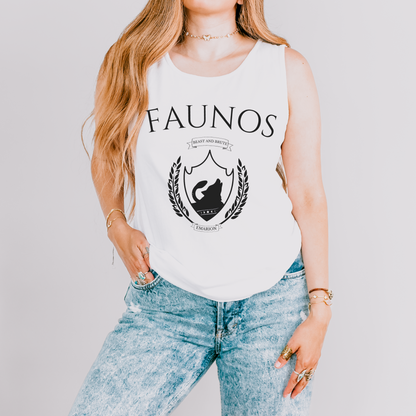 Faunos Collegiate | Kindred's Curse Saga Tank Top