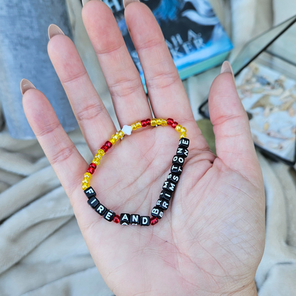 Fire and Brimstone | When The Moon Hatched Bracelet