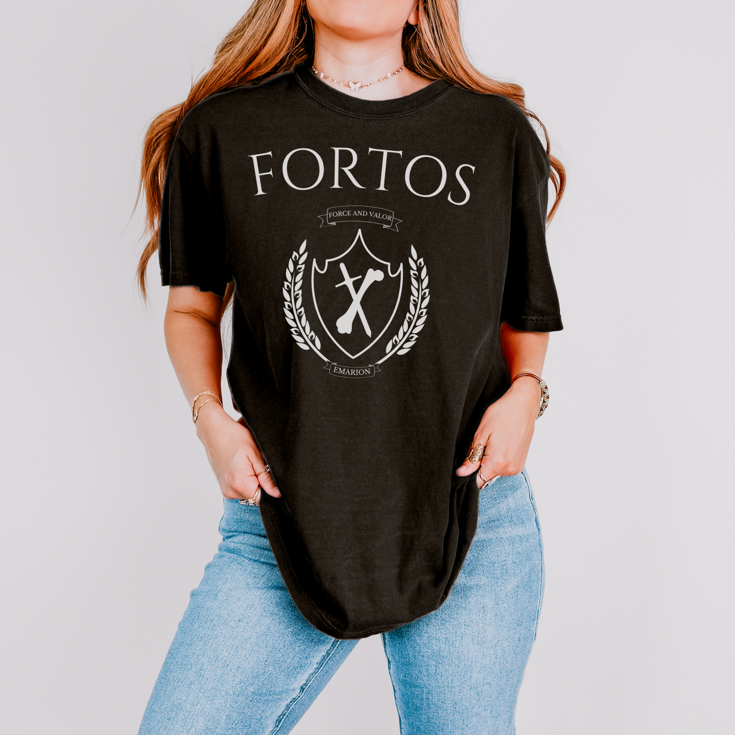 Fortos Collegiate | Kindred's Curse Saga T-Shirt