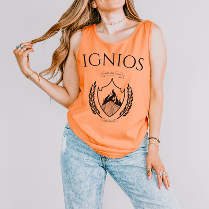 Ignios Collegiate | Kindred's Curse Saga Tank Top