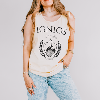 Ignios Collegiate | Kindred's Curse Saga Tank Top