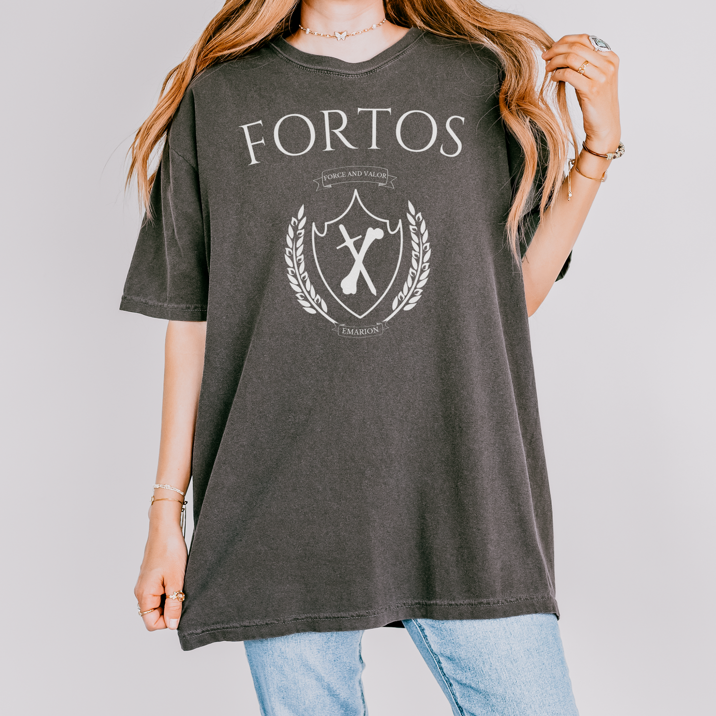 Fortos Collegiate | Kindred's Curse Saga T-Shirt