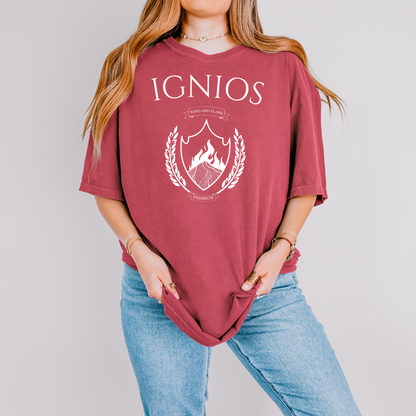 Ignios Collegiate |  Kindred's Curse Saga T-Shirt