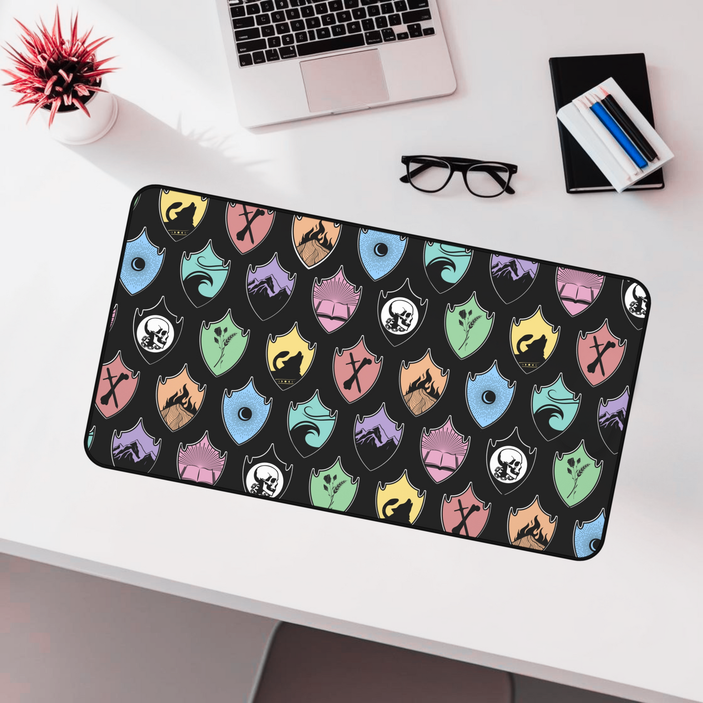 Emarion Crests | Kindred's Curse Saga Desk Mat