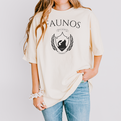 Faunos Collegiate |Kindreds Curse Saga T-Shirt