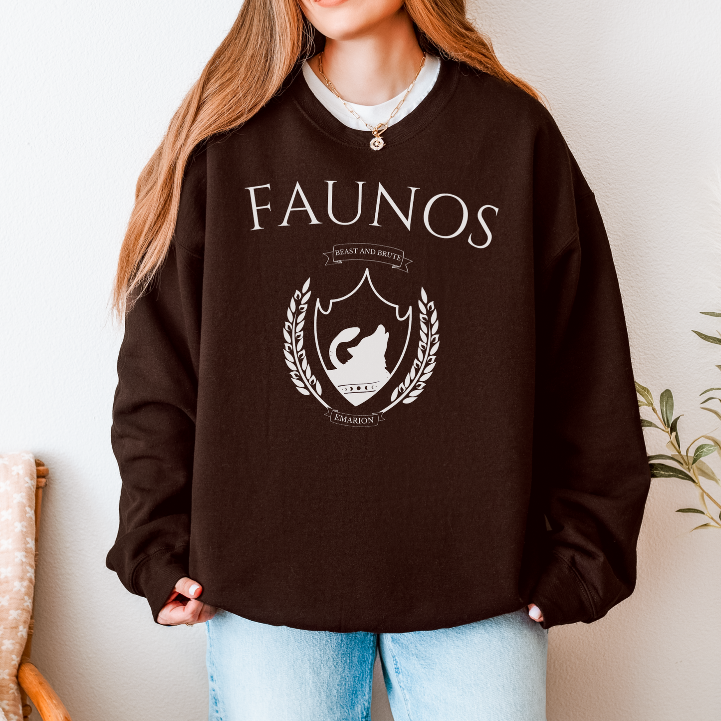 Faunos Collegiate | Kindred's Curse Saga Sweatshirt