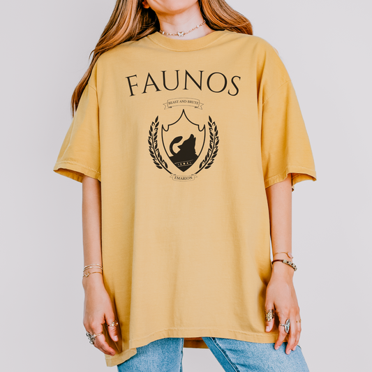Faunos Collegiate |Kindreds Curse Saga T-Shirt