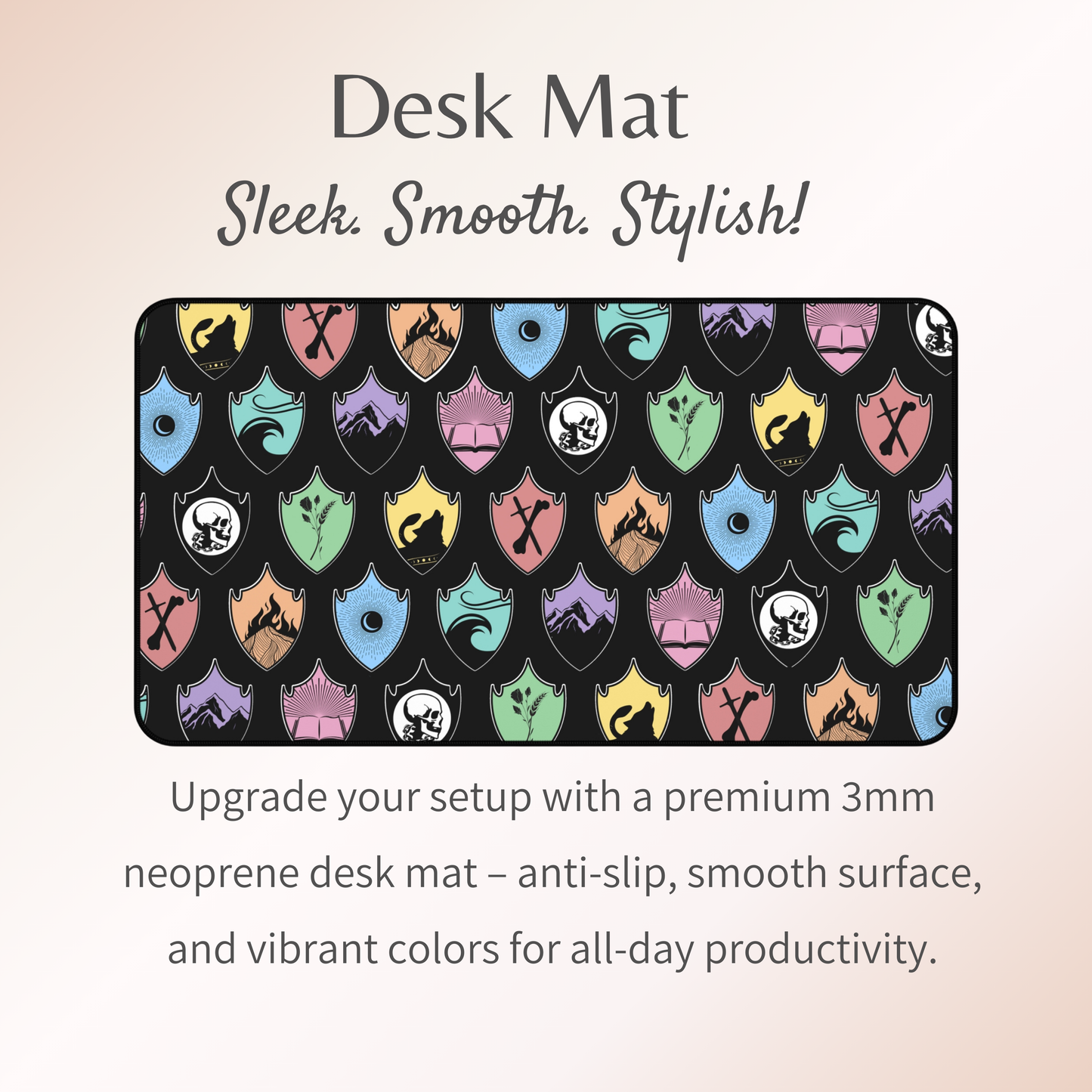 Emarion Crests | Kindred's Curse Saga Desk Mat