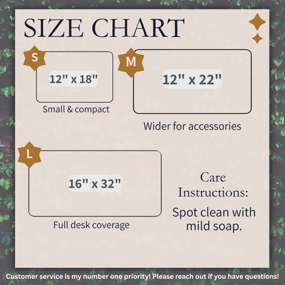 Classic Fiction Travel Tag | Dark Academia Desk Mat