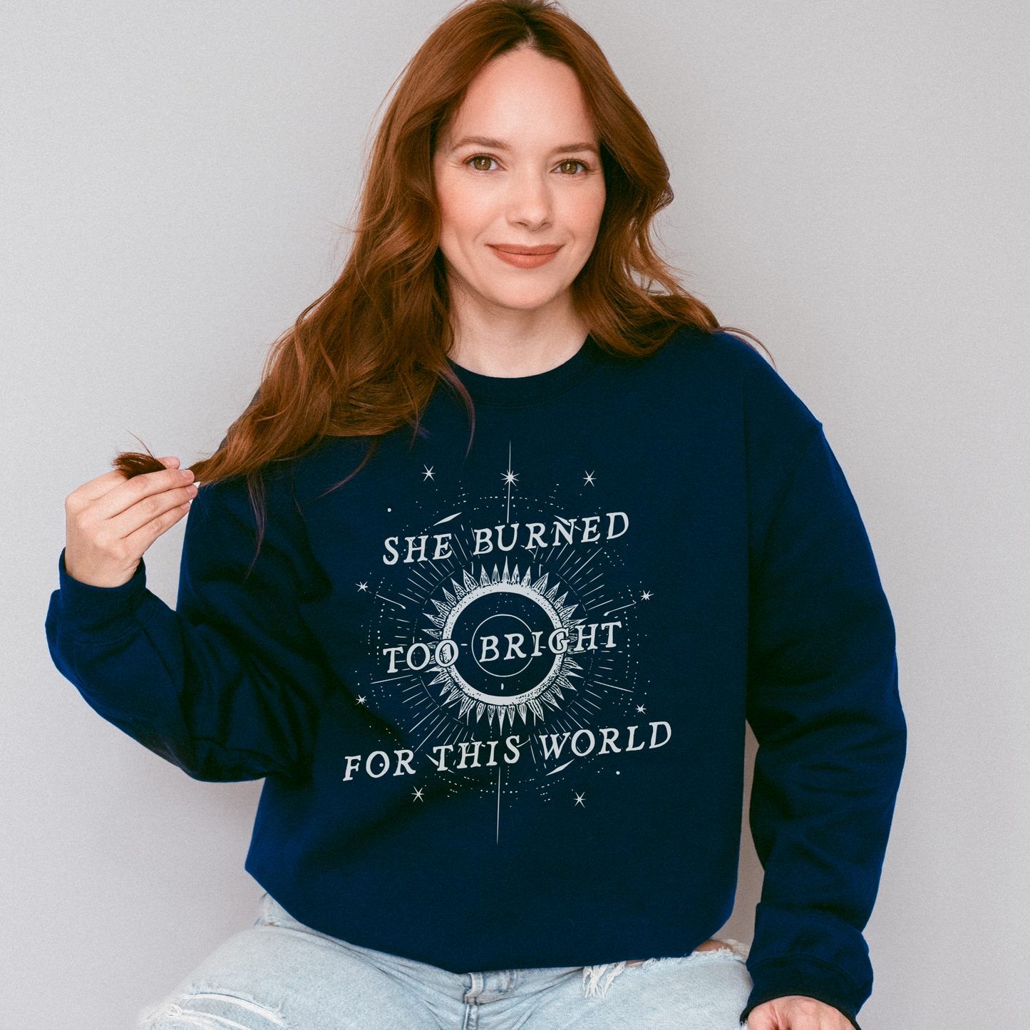 Burned Too Bright | Wuthering Heights Sweatshirt