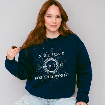 Burned Too Bright | Wuthering Heights Sweatshirt