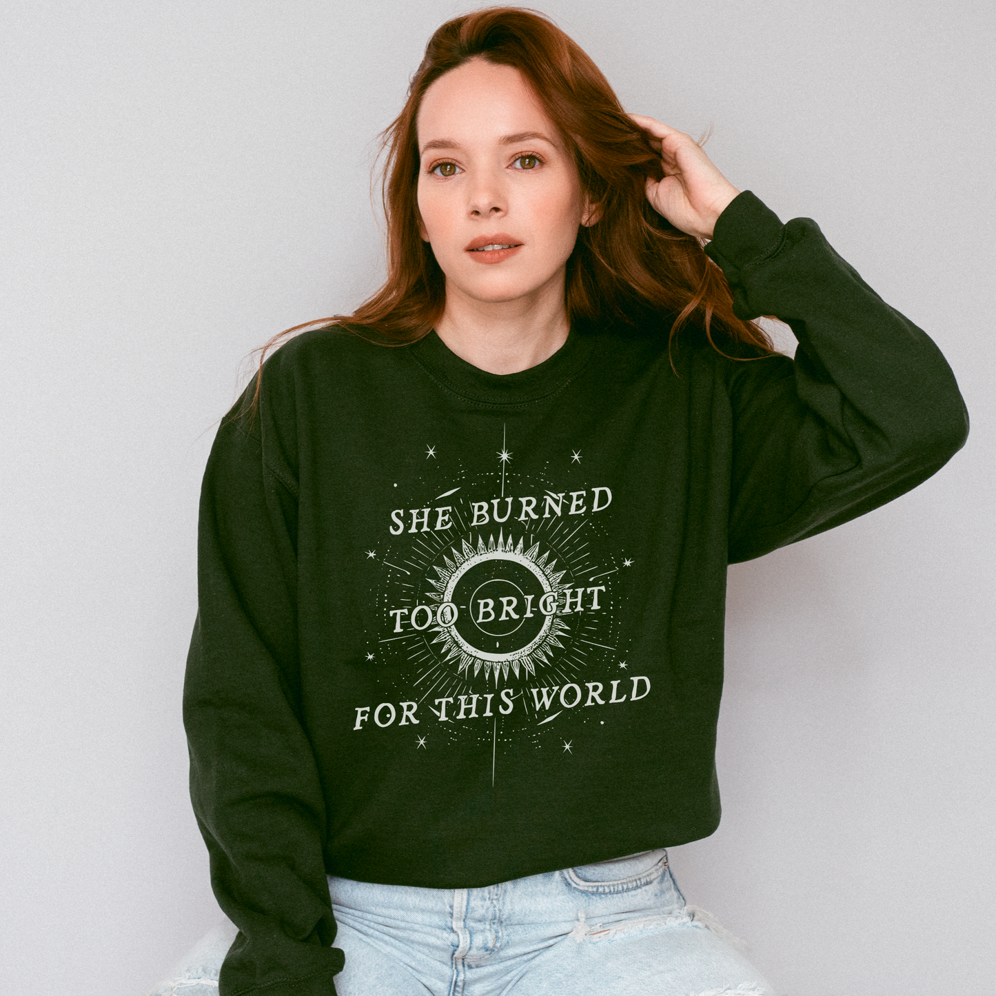 Burned Too Bright | Wuthering Heights Sweatshirt