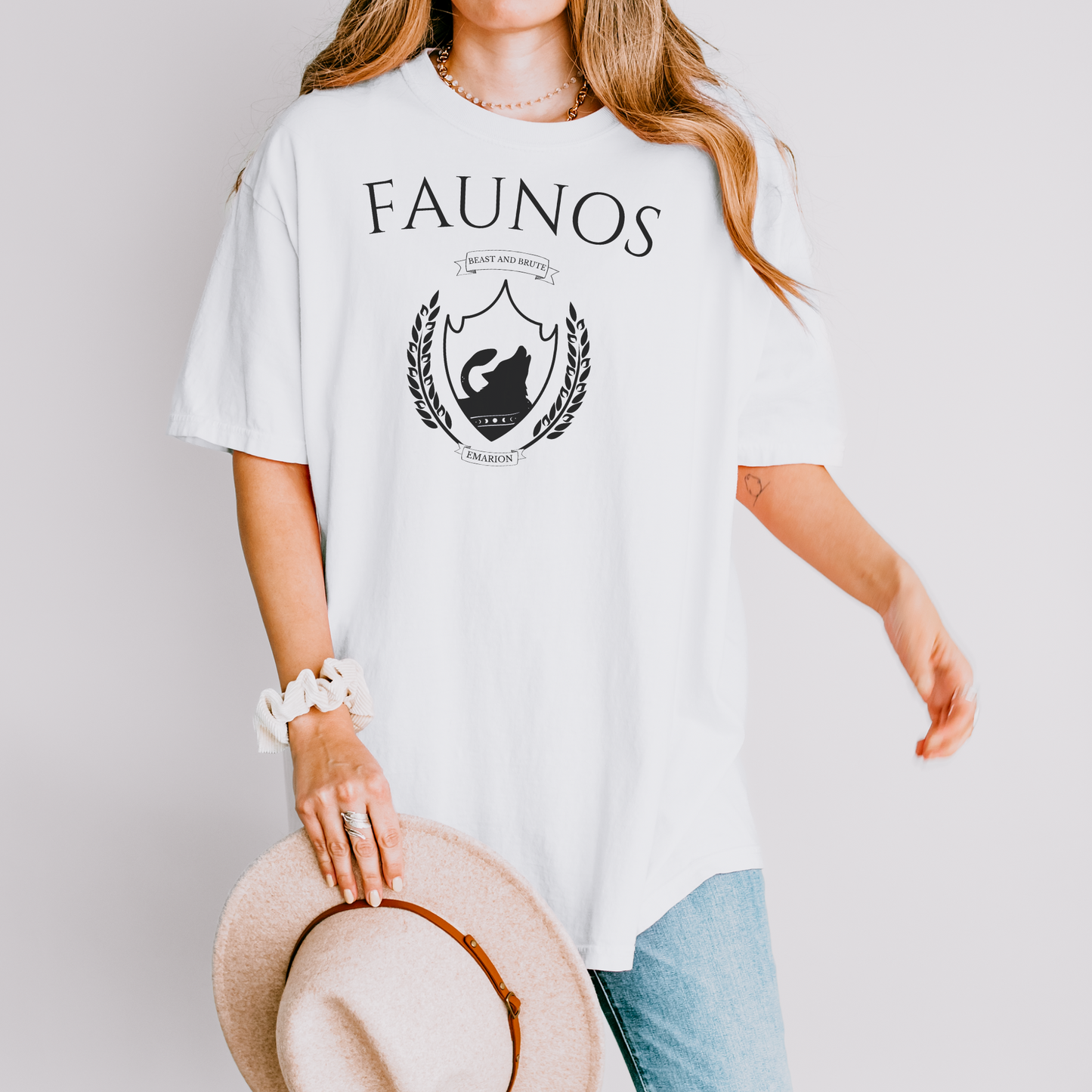 Faunos Collegiate |Kindreds Curse Saga T-Shirt