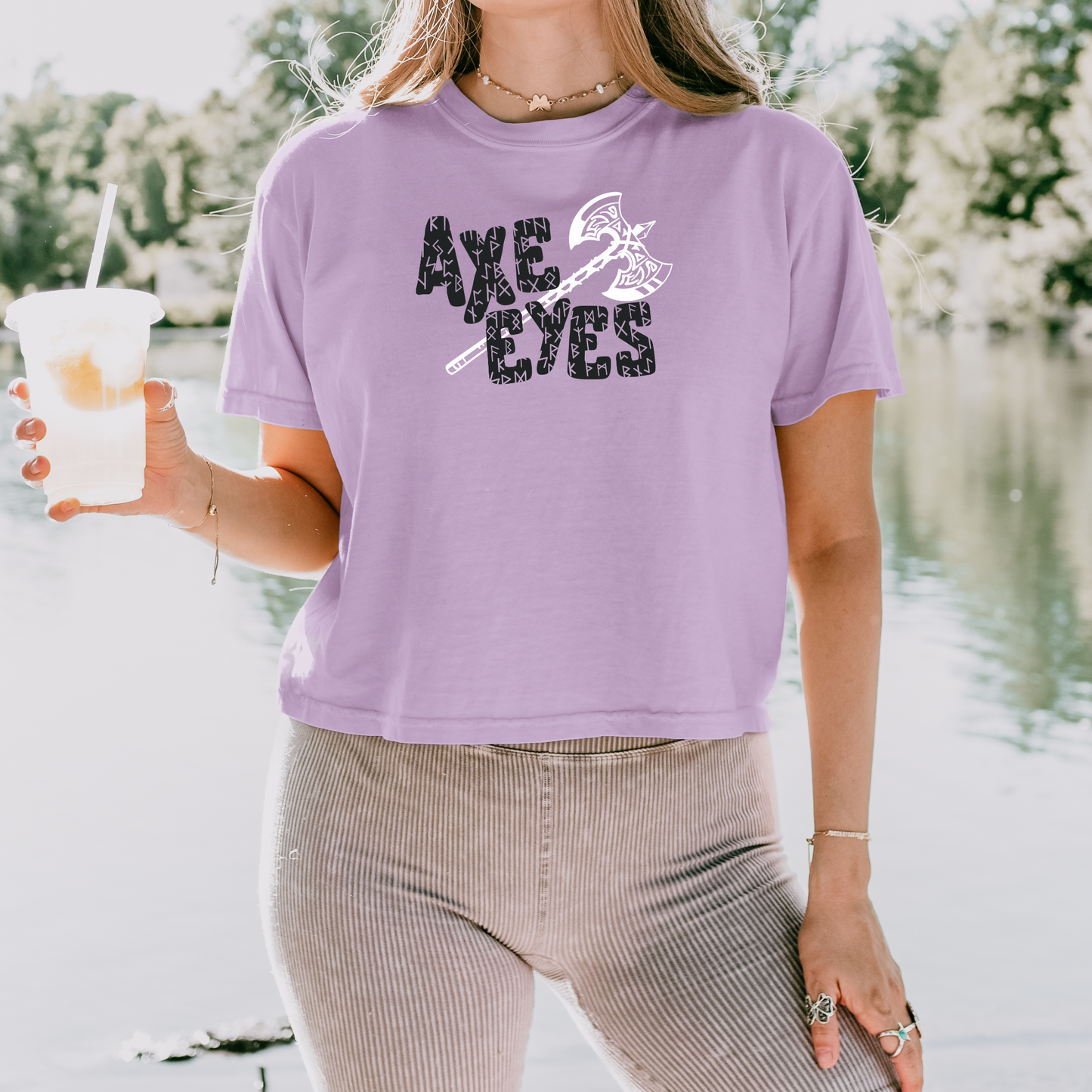Axe Eyes | The Ashen Series Crop Top