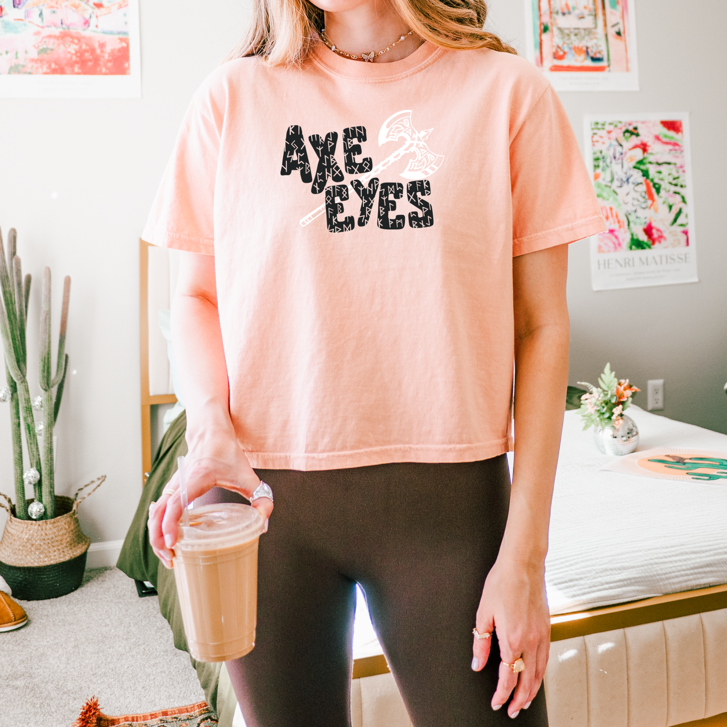 Axe Eyes | The Ashen Series Crop Top